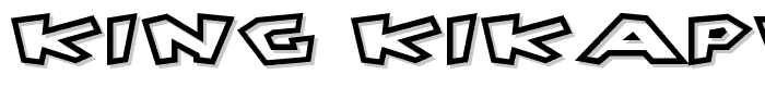 King Kikapu font